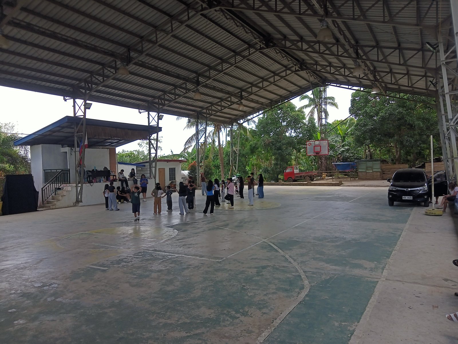 Covered court